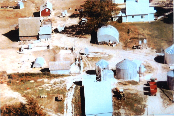 Carlson Farm in the 1980s