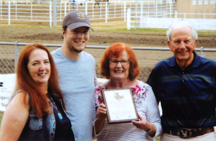 The Carlson family received the Nebraska Pioneer Farm Award in 2016 for owning its farm for 100 years